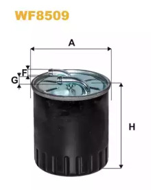 WIX FILTERS wf8509 -  Фильтр топливный